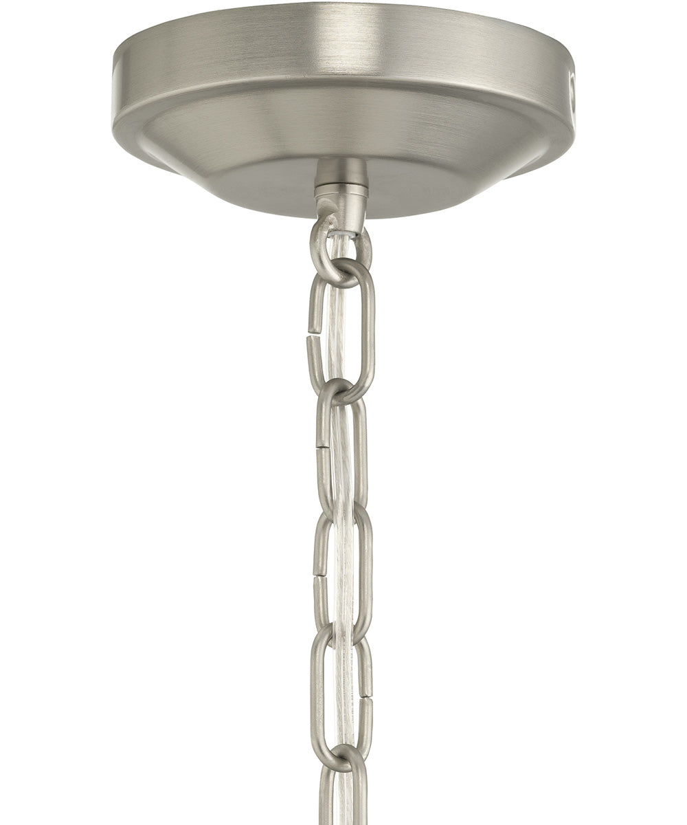 Lieon 3-Light Convertible Pendant Brushed Nickel