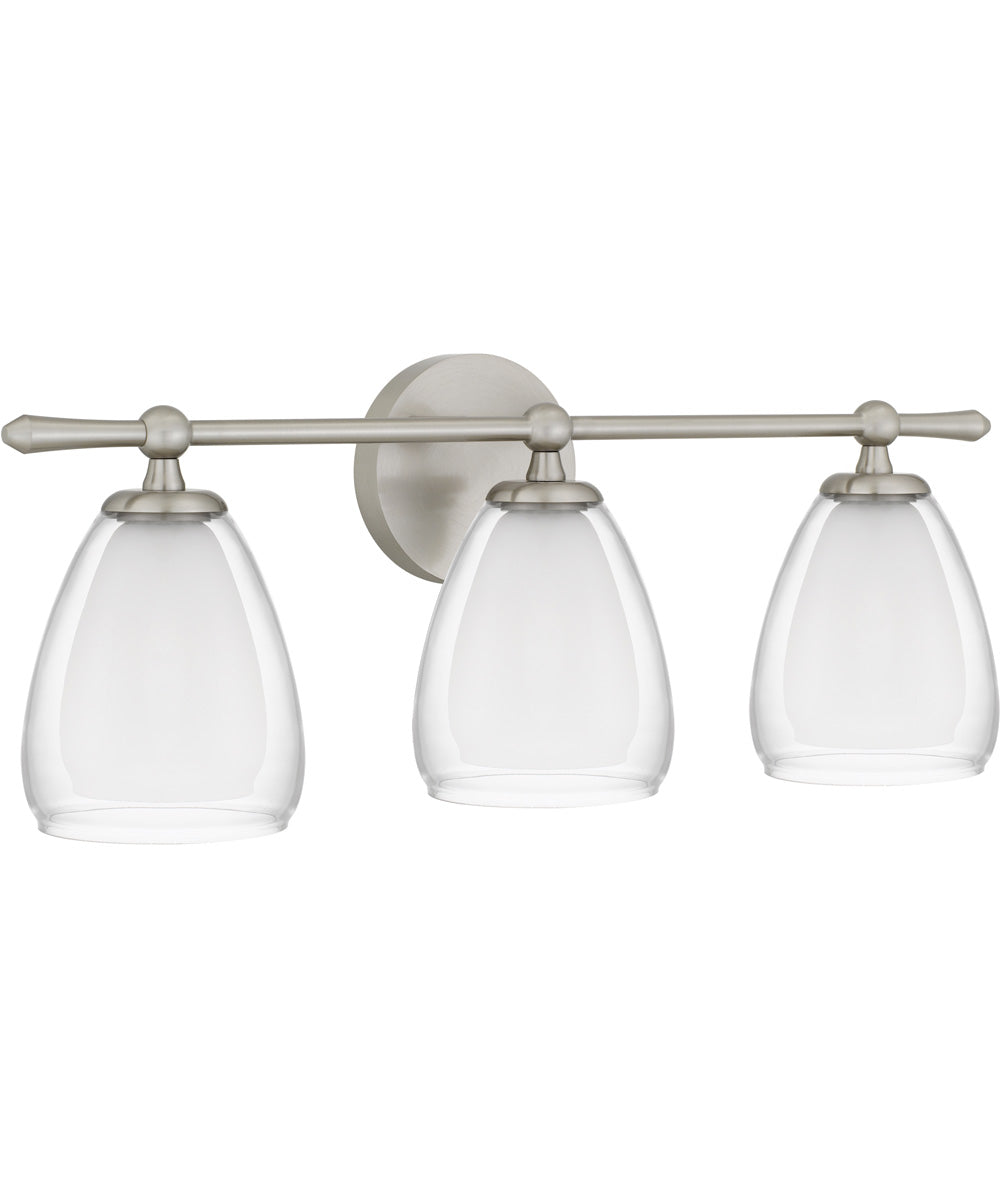 Vivienne 3-light Bath Light Brushed Nickel