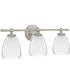 Vivienne 3-light Bath Light Brushed Nickel
