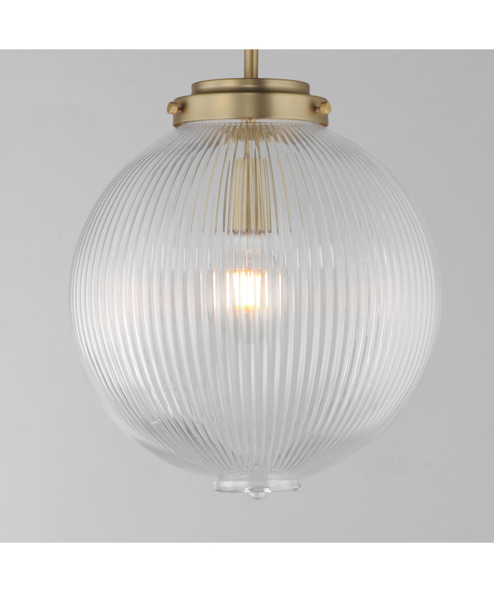 Kasbah 12 inch Pendant Satin Brass