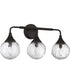 Reflection 3-Light Lighting Flat Black