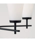 Drake 5-Light Chandelier Matte Black