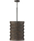 Dunn 1-Light Pendant Espresso Stain and Black