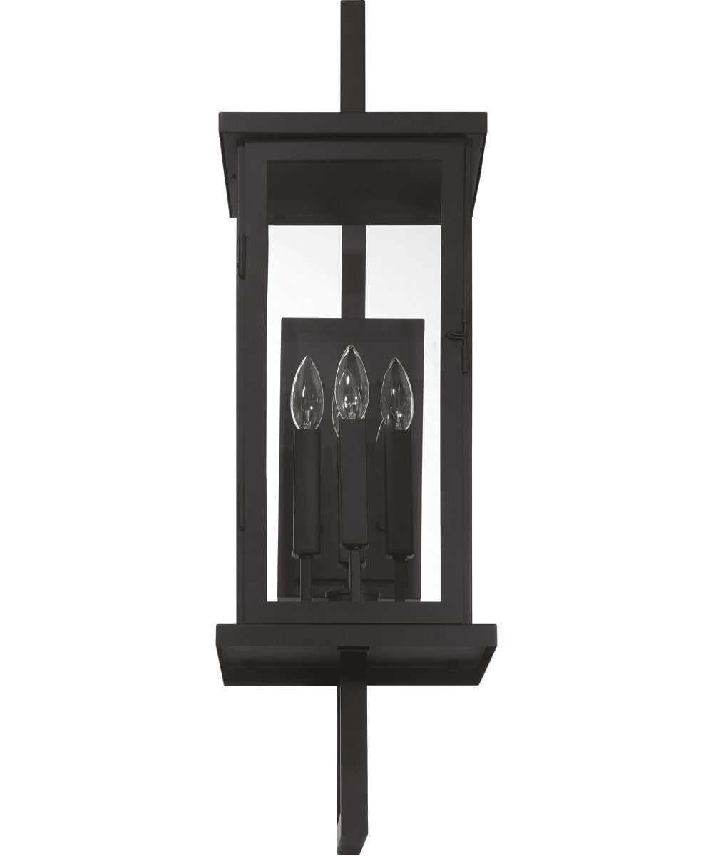 Jordan 4-Light Outdoor Lighting Textured Black