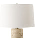 Aubrey Travertine Table Lamp