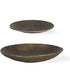 Stratum Round Brass Bowls Set of 2