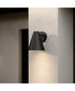 Mik Medium Outdoor Wall Light Matte Black