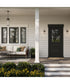 Kagen Outdoor Pendant Light with Clear Glass Panels Antique Bronze
