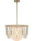 Arches 1 Light Rattan Pendant