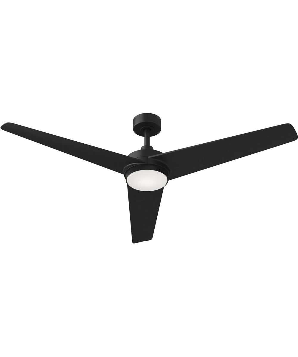 Velto 60-in. 3-Blade LED Modern Ceiling Fan Matte Black