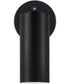 Robbie 1-Light Sconce Matte Black
