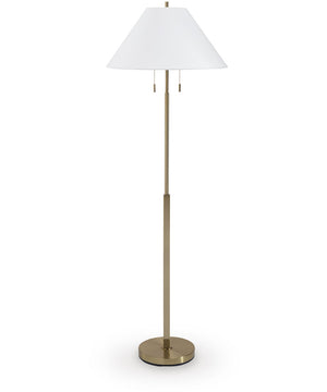 Haigwood Metal Floor Lamp Gold