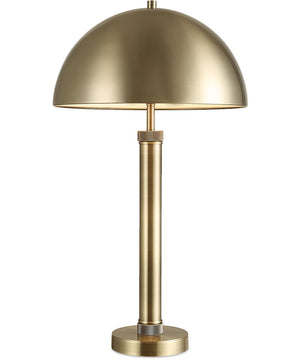 All Metal Table Lamp with Dome Metal Shade