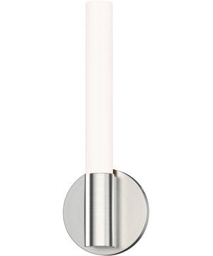 Tubi 14 inch 5CCT LED Wall Sconce Satin Nickel