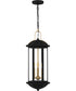 Crestfield Large 3-light Outdoor Pendant Light  Coastal Armour Aluminum Matte Black