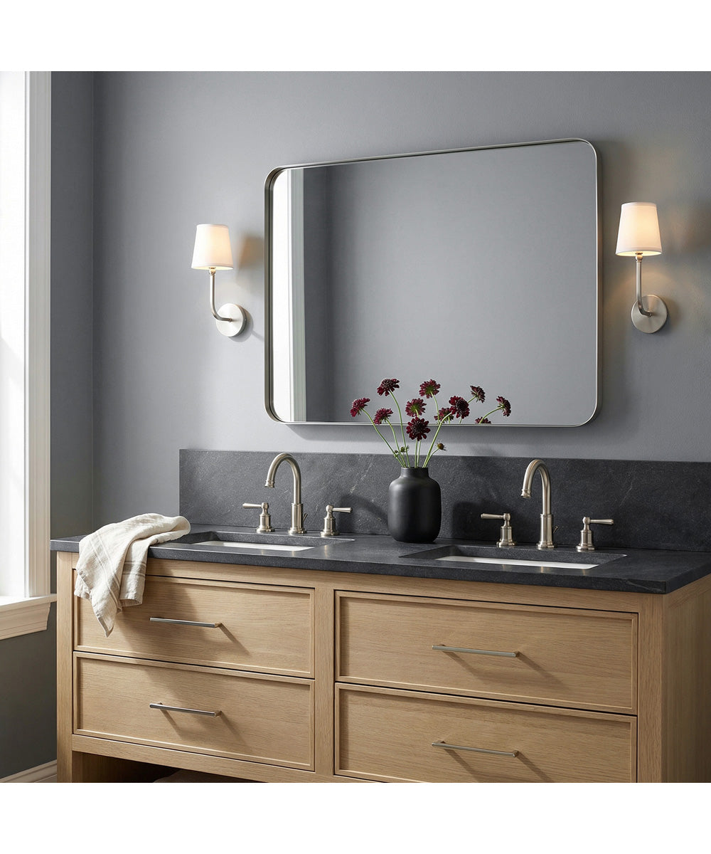 Dawson 1-Light Sconce Brushed Nickel