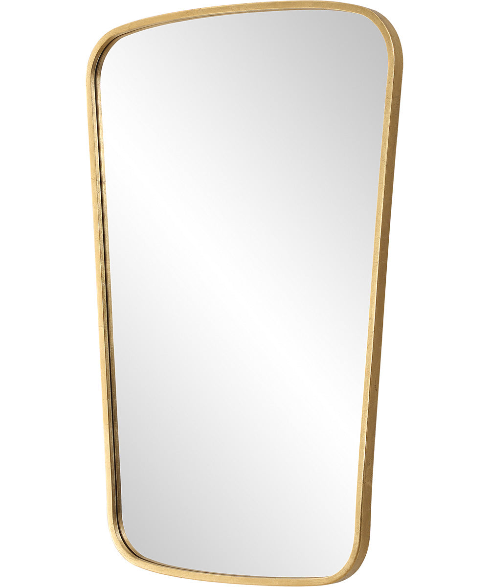22x34" Wall Mirror with Gold Leaf