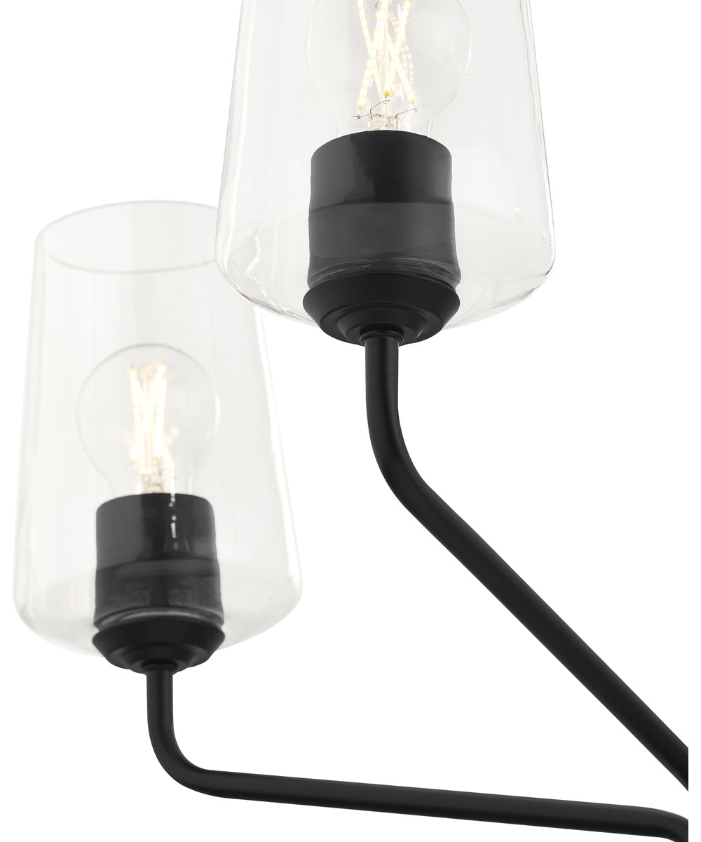 Celino 5-Light Chandelier Black