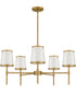 Windley 5-light Chandelier Brushed Gold
