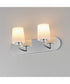 Durham 2-Light Strip Bath Vanity Polished Chrome