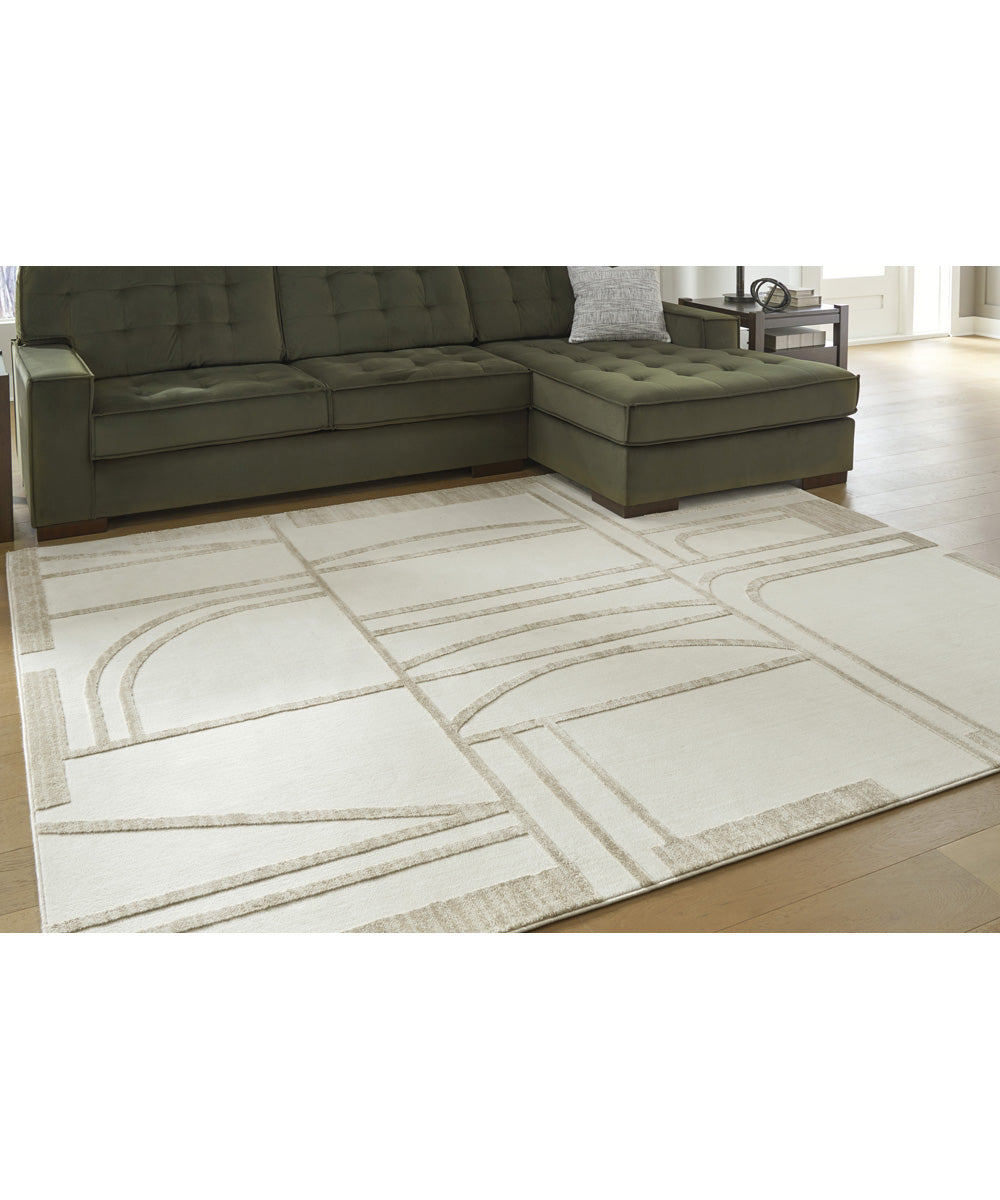 Farongrove Large Rug Ivory/Beige