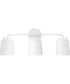Pratt 3-Light Vanity Matte White