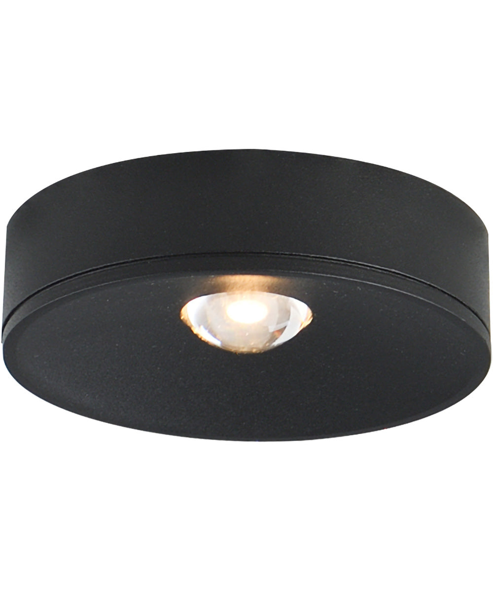 Caldera LED Flush Mount Black