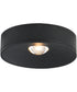 Caldera LED Flush Mount Black