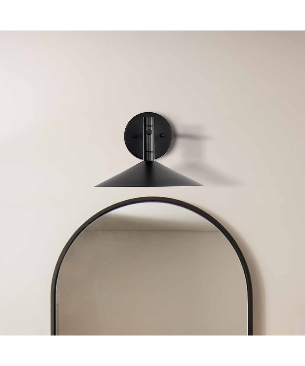 Corrine  Vanity & Wall Matte Black