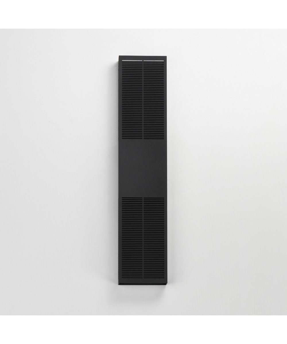 Grate 30 inch LED Outdoor Wall Sconce Black