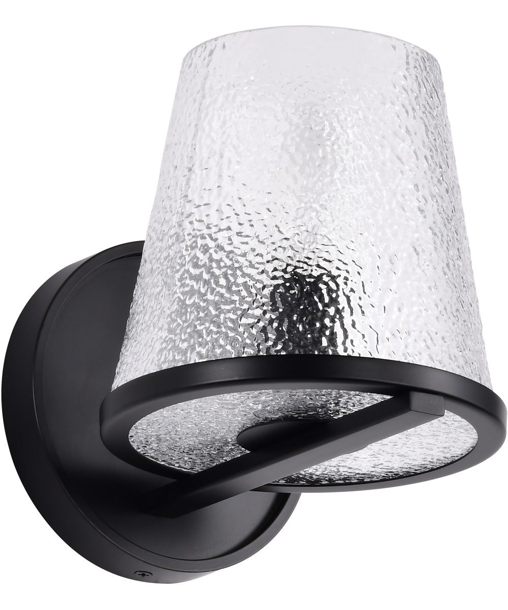 Valentine 1-Light Vanity & Wall Black