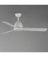Seaborne 52 inch Marine Grade Fan w LED Light Kit Matte White