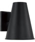 Yardley 1-Light Outdoor Wall-Lantern Black