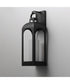 Marrakech 1-Light Wall Sconce Large Black