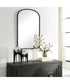 22x34" Wall Mirror with Satin Black