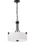 Liam 3-Light Pendant Matte Black
