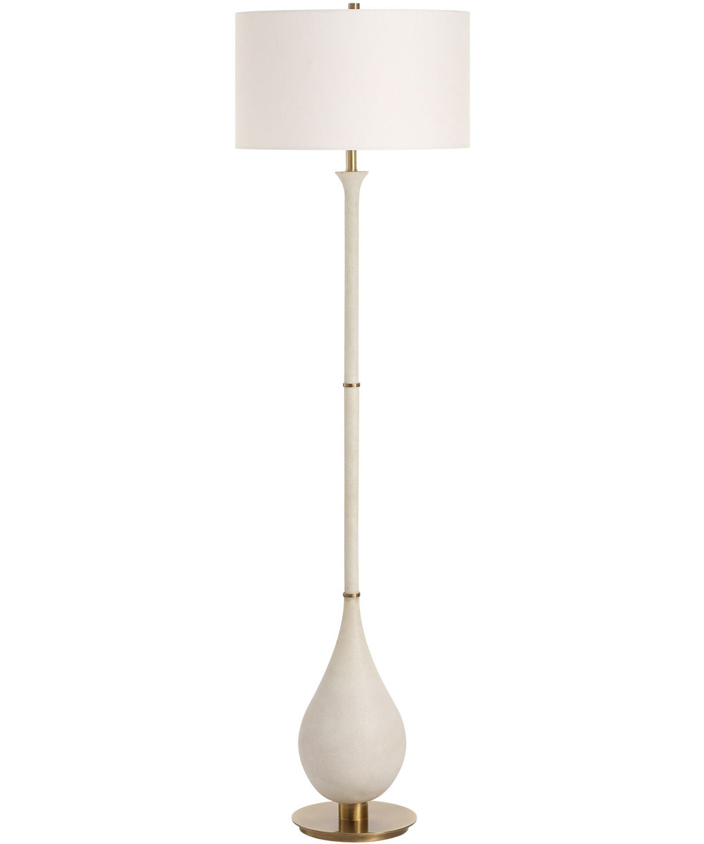 Dewdrop Ivory Floor Lamp