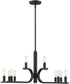 Skye 12 Light Chandelier Matte Black