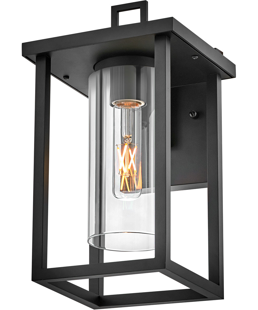 Mateo 1-Light Small Wall Mount in Black