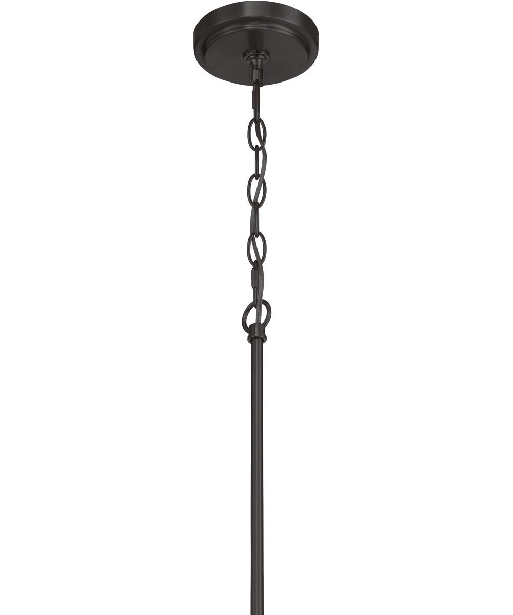 Pleated 1-Light Lighting Flat Black