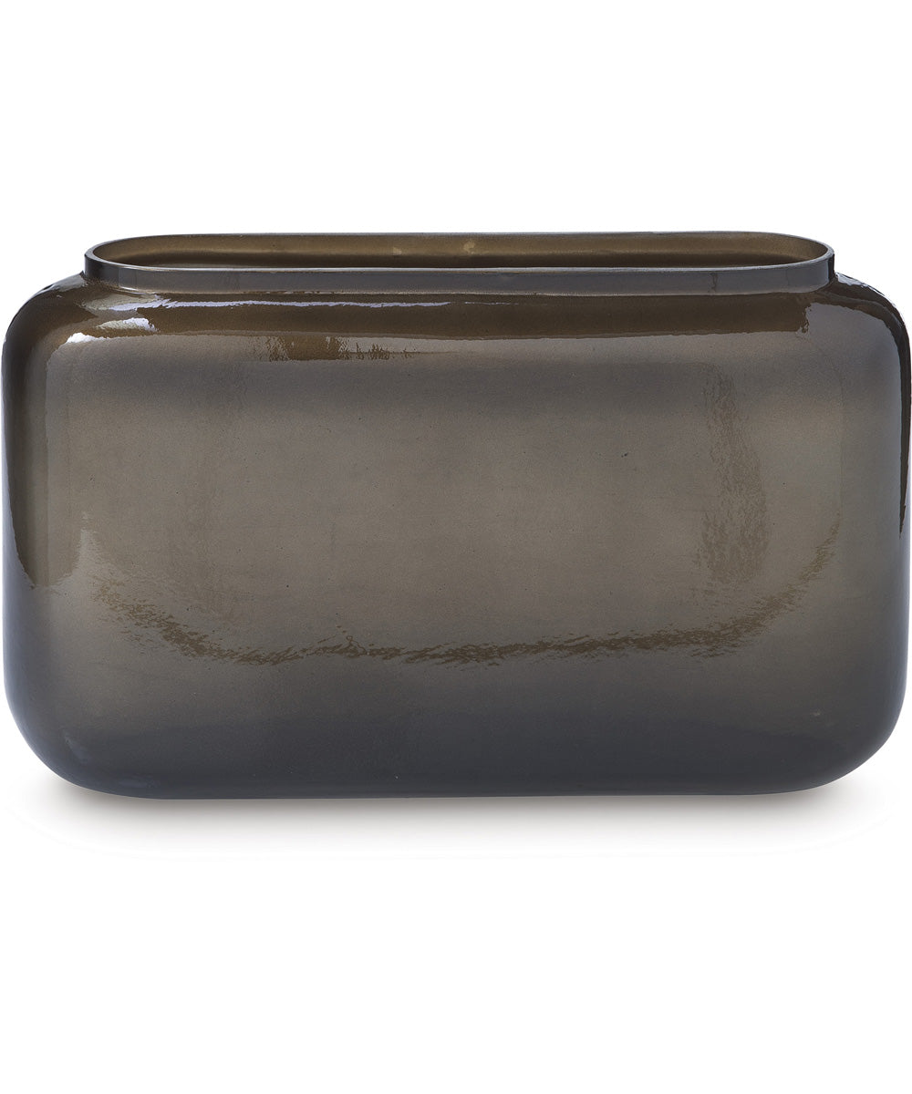 Sumner Vase Gray/Gold