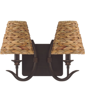 Kokomo 2-Light Lighting Aged Bronze Brushed