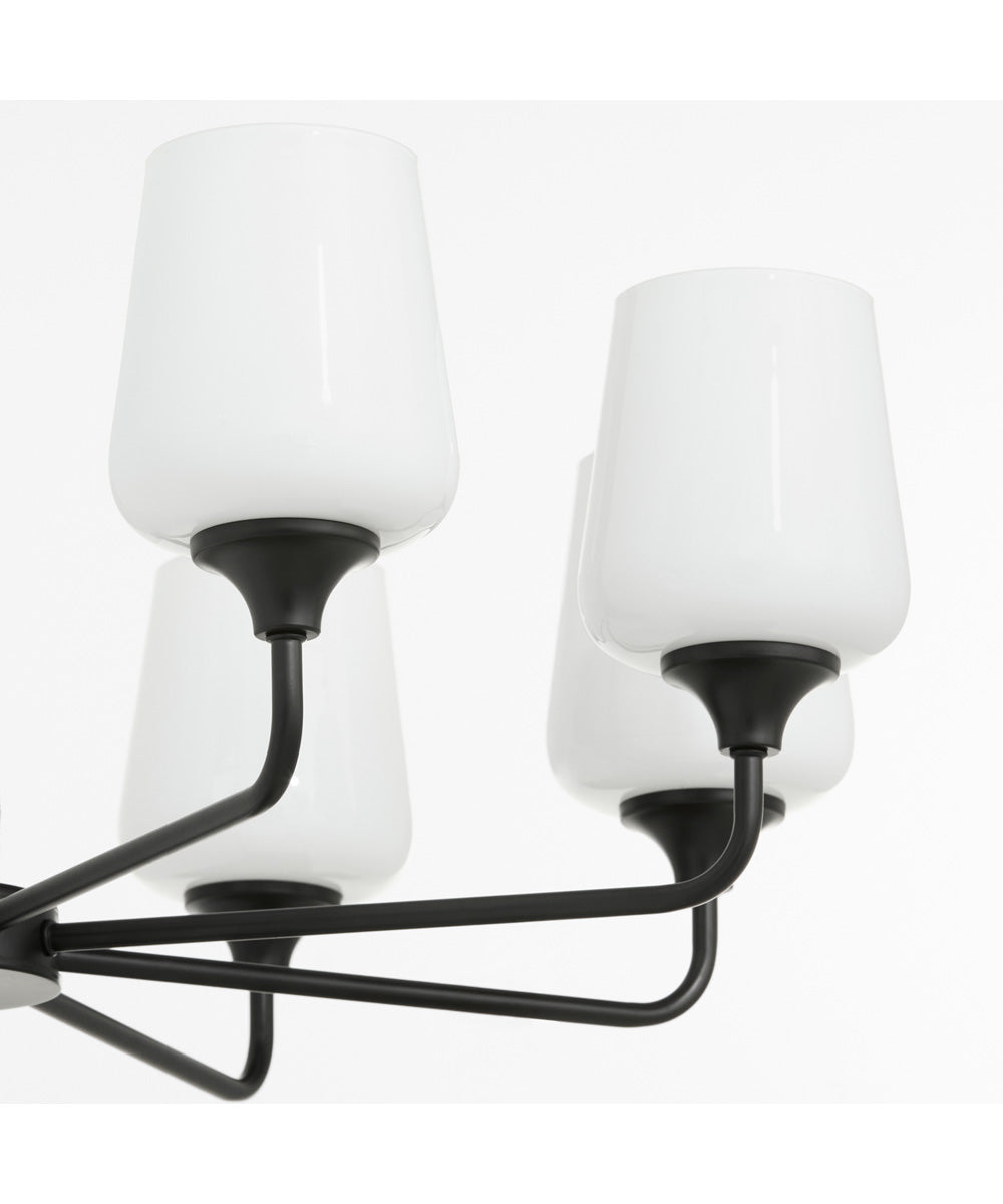 Raymond Chandelier Matte Black
