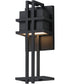 Prairie 13 inch LED Outdoor Wall Sconce Black