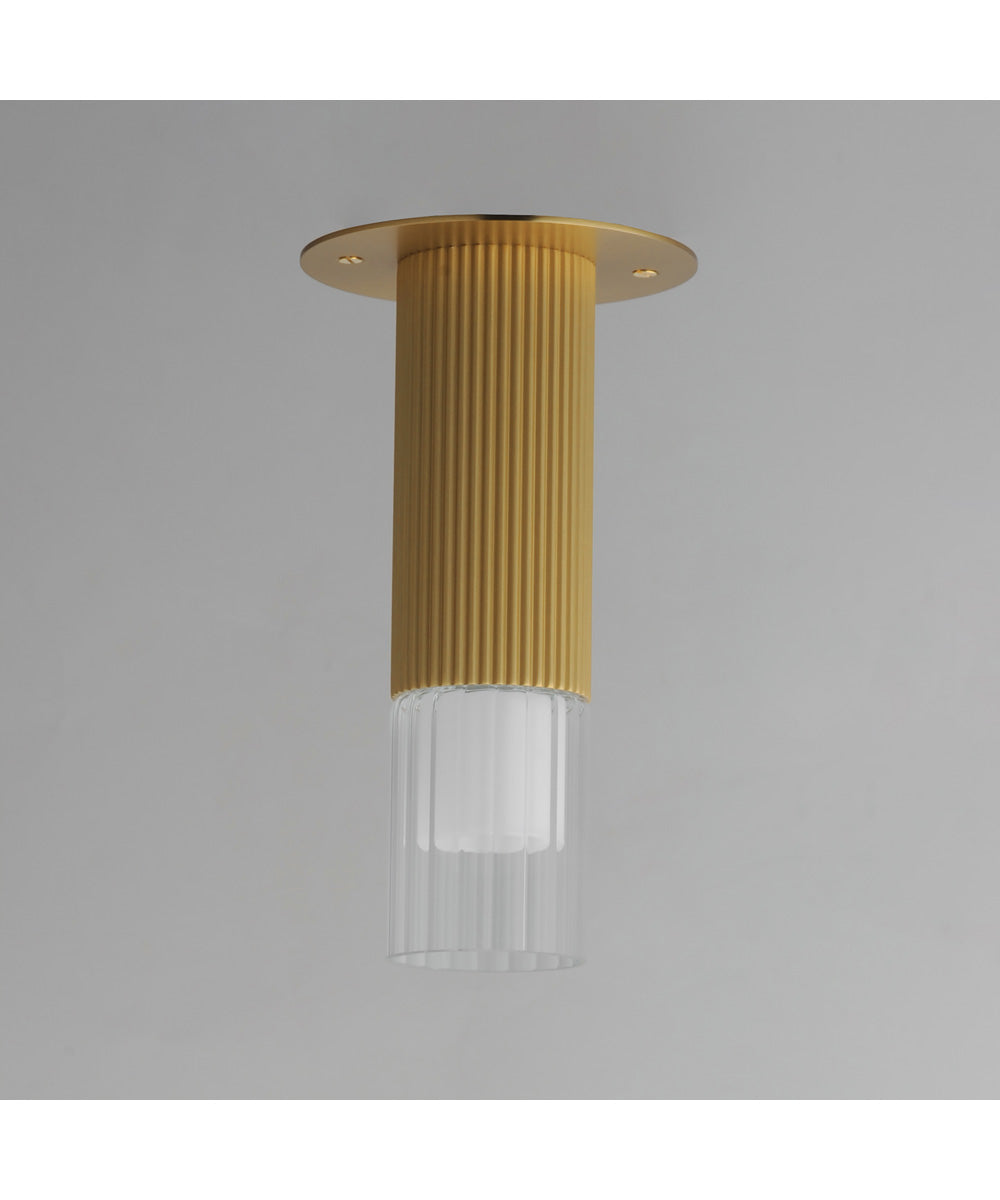 Reeds LED Flush Mount Gold