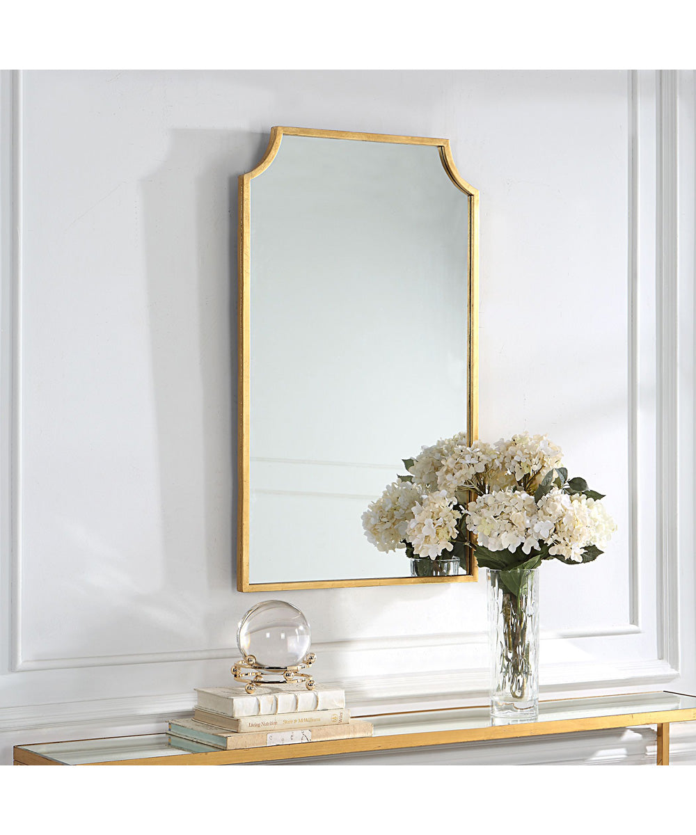 22x36" Wall Mirror in Gold Leaf