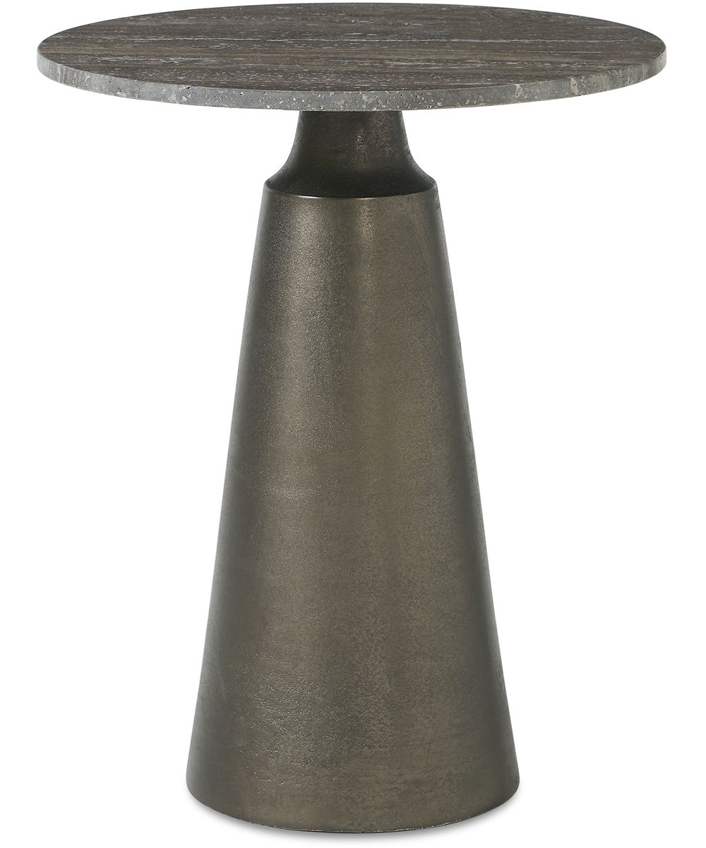 Midsummer Indoor-Outdoor Bronze Accent Table