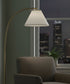5x14x10 Ivory Shadow Empire Hardback Lampshade