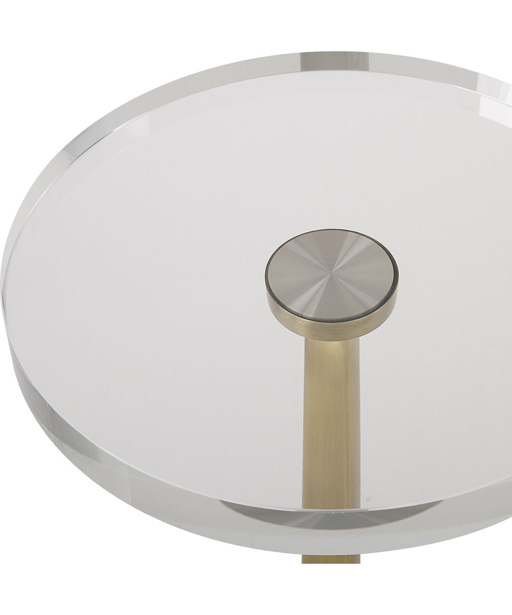 Groove Crystal Drink Table