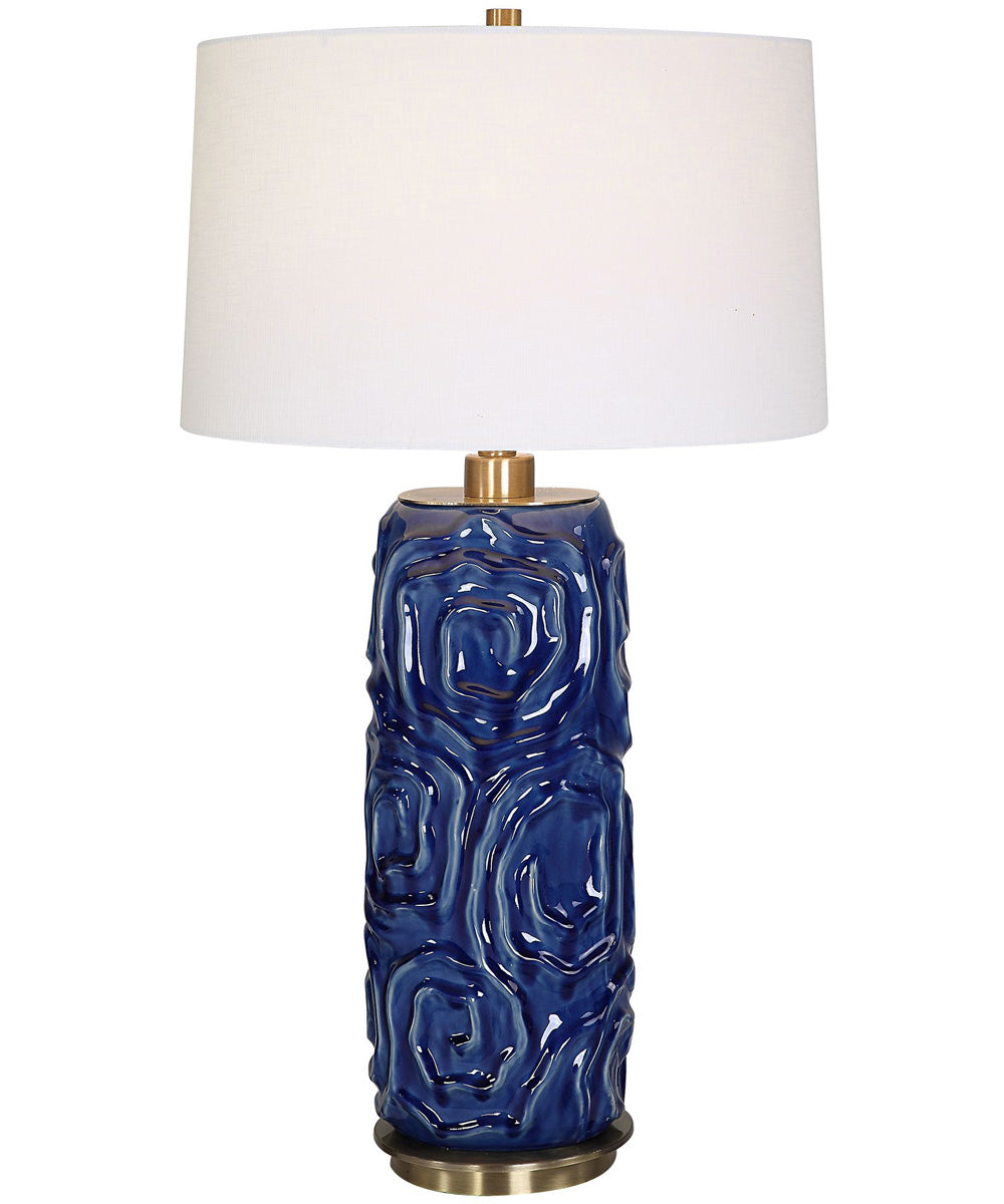 Zade Blue Table Lamp